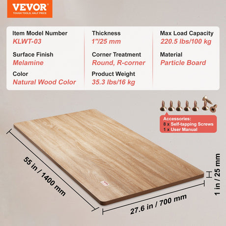 Isaacs Desk Top 140cm