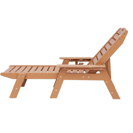 Yorkeys Sun Lounge, Brown HDPE