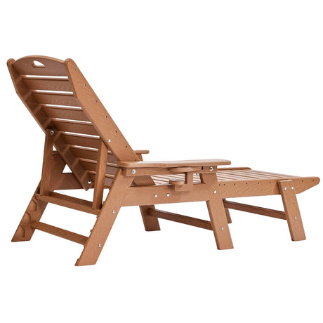 Yorkeys Sun Lounge, Brown HDPE
