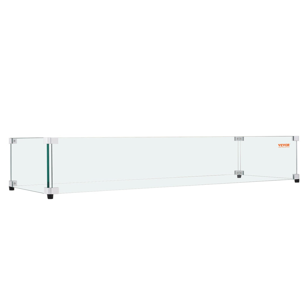 Tempered Glass Wind Guard for Fire Pits