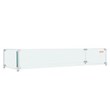 Clear Tempered Glass Wind Guard for Fire Pit