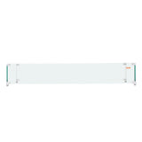 Clear Tempered Glass Wind Guard for Fire Pit