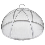 40" Stainless Steel Firepit Spark Screen Lid