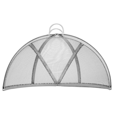 40" Stainless Steel Firepit Spark Screen Lid