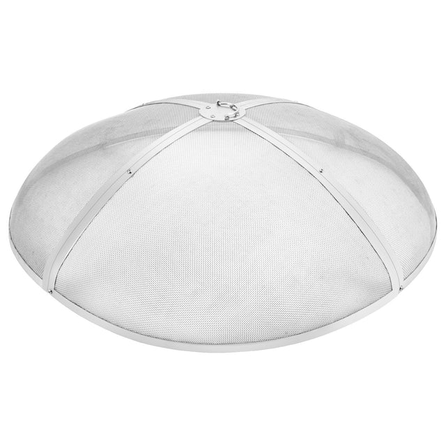 40-Inch Round Heavy-Duty Fire Pit Spark Screen