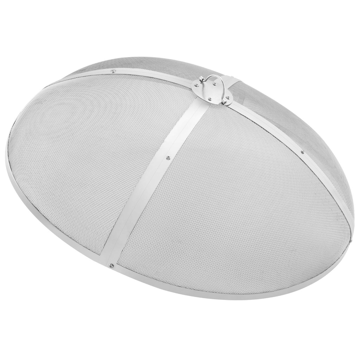 40-Inch Round Heavy-Duty Fire Pit Spark Screen