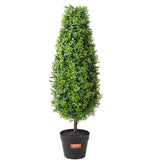 Artificial ball topiary tree packaging overview — Allure Home Collections
