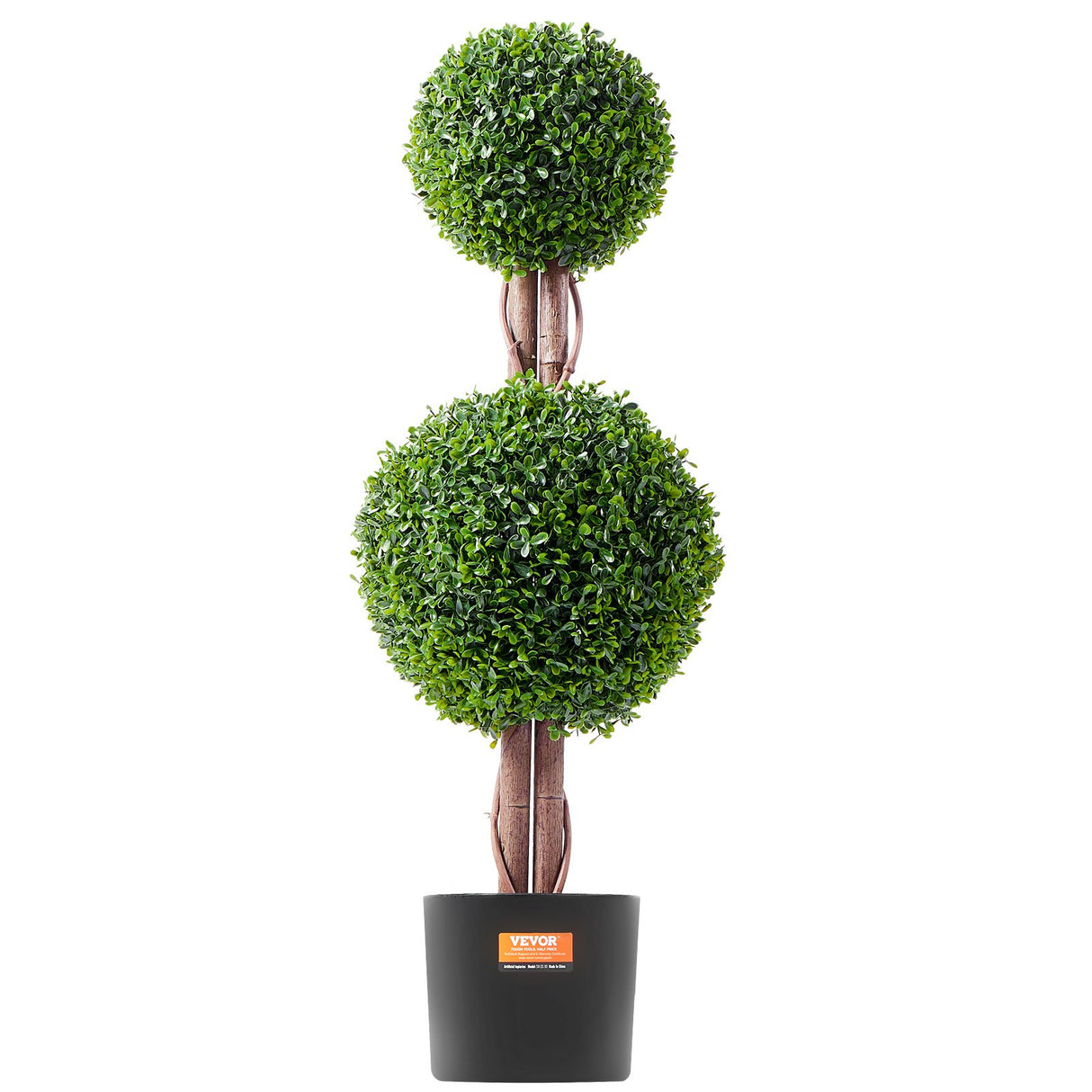 Artificial topiary tree packaging overview — Allure Home Collections