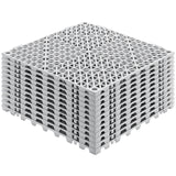 Segura Drainage Mat Tiles, 30 x 30cm, PVC, Grey, 12pcs