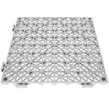 Segura Drainage Mat Tiles, 30 x 30cm, PVC, Grey, 12pcs