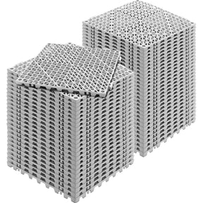 Segura grey PVC drainage mat tiles in a large pack