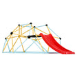 8FT geometric climbing dome with slide