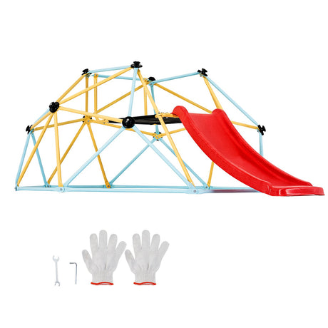 Climbing dome used indoors