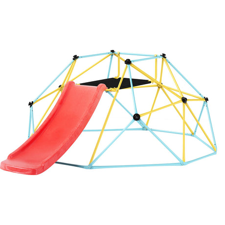 Climbing dome used outdoors