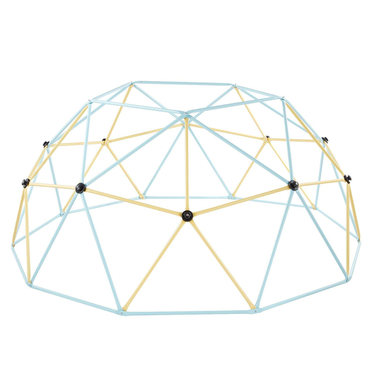 Geometric dome climber with basketball set and octopus net 305cm view 1