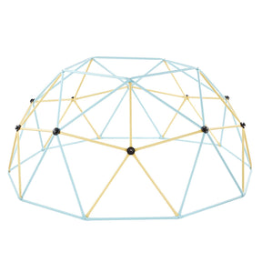 Geometric dome climber with basketball set and octopus net 305cm view 1