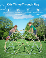 Geometric dome climber with basketball set and octopus net 305cm view 6