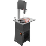 Sliced meat and bone portions produced by the commercial bandsaw