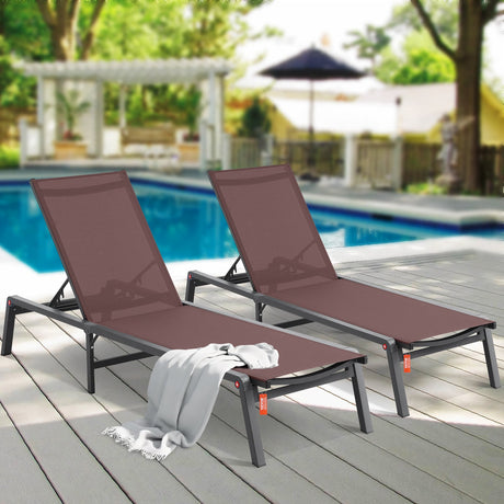 Pallarenda 2 Piece Sun Lounger Set