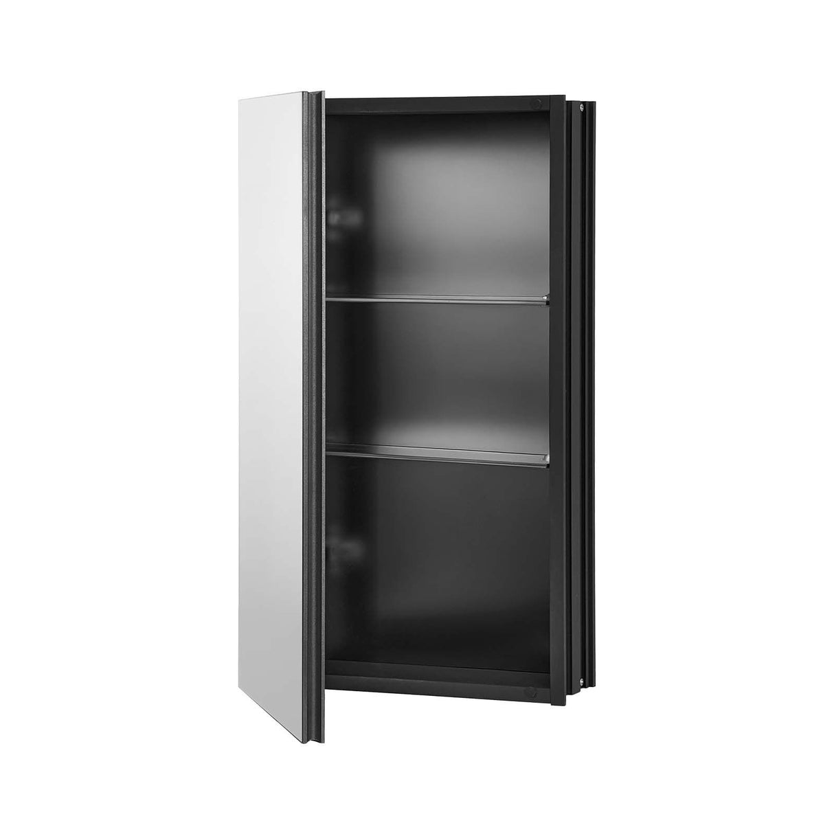 Hynam 356mm Mirror Cabinet, Black