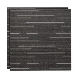 Desenzano Carpet Tiles, Reusable, Soft Padded, 610x610mm, Grey, 24pcs