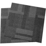 Salo Carpet Tiles, Reusable, Soft Padded, 24x24 inch, Mixed Grey, 24pcs
