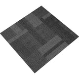 Salo Carpet Tiles, Reusable, Soft Padded, 24x24 inch, Mixed Grey, 24pcs