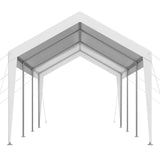 Assembly steps for the portable carport frame and cover