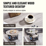 Pneumatic lifting mechanism of the coffee table