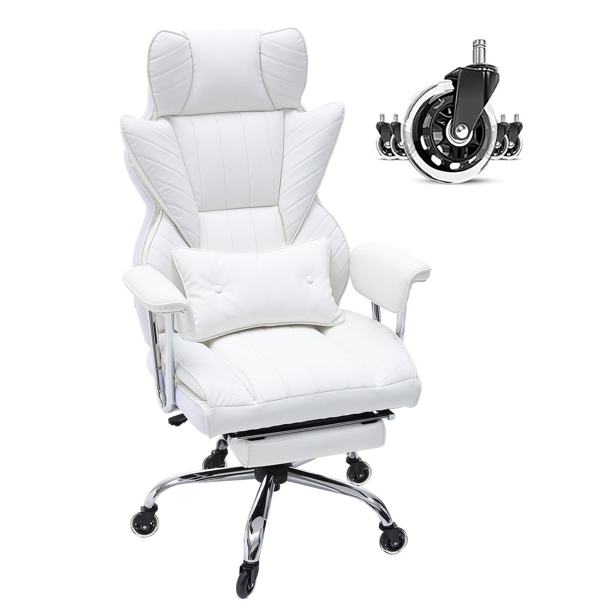 Quinns Rocks Executive Office Chair, White