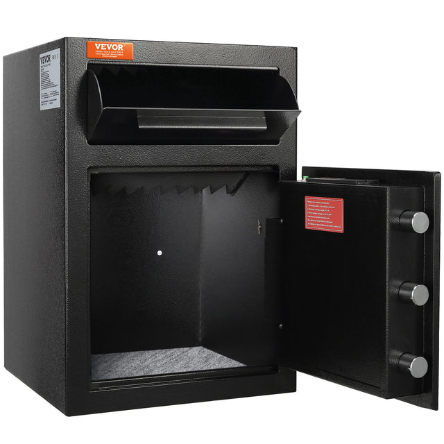 Maggiore depository drop slot safe in steel with electronic touchpad lock