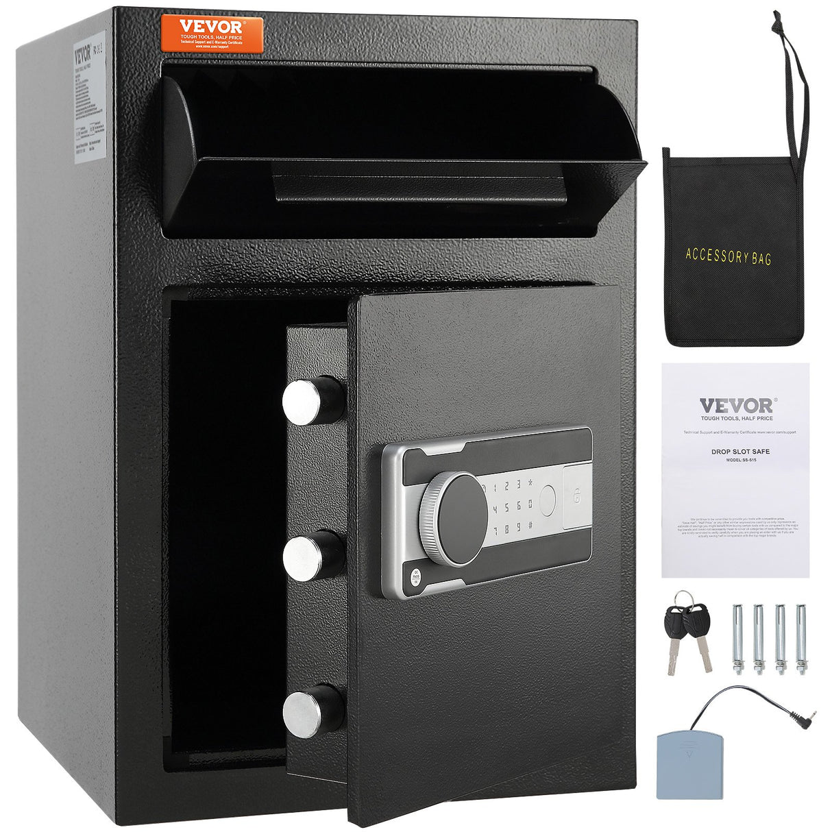 Maggiore Depository Safe, 2.5 cu.ft, Drop Slot, Electronic Lock