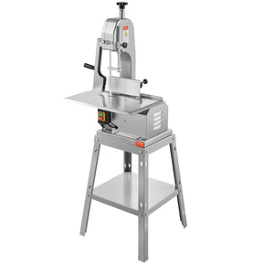 Commercial 850 W electric bone saw with stainless steel worktable