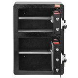 Glaubenberg double door alloy steel security safe with keypad