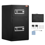 Orta Safe Box, 4.5 cu.ft, Double Door, Key and Digital Lock