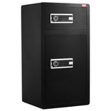Iseo Safe Box, 7.2 cu.ft, Double Door, Key and Digital Lock