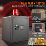 Gargnano Home Safe, 1.8 cu.ft, Steel, Digital Lock