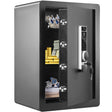 Riva steel home safe with fingerprint reader and digital keypad