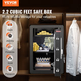 Riva Home Safe, 2.2 cu.ft, Steel, Digital Lock