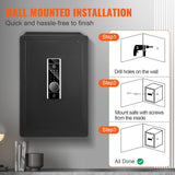 Riva Home Safe, 2.2 cu.ft, Steel, Digital Lock