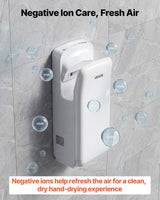 Hand dryer HEPA filter detail