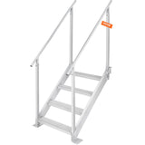 Ericeira Pool Ladder, 4 Step Adjustable Aluminium