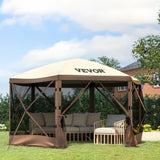 Reinforced corner and inner steel frame detail of the gazebo