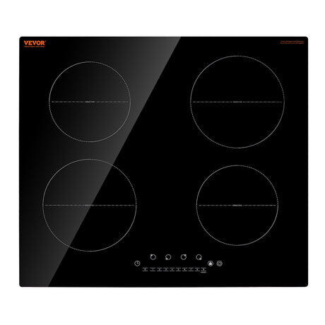 Underside of the built in induction cooktop showing the housing