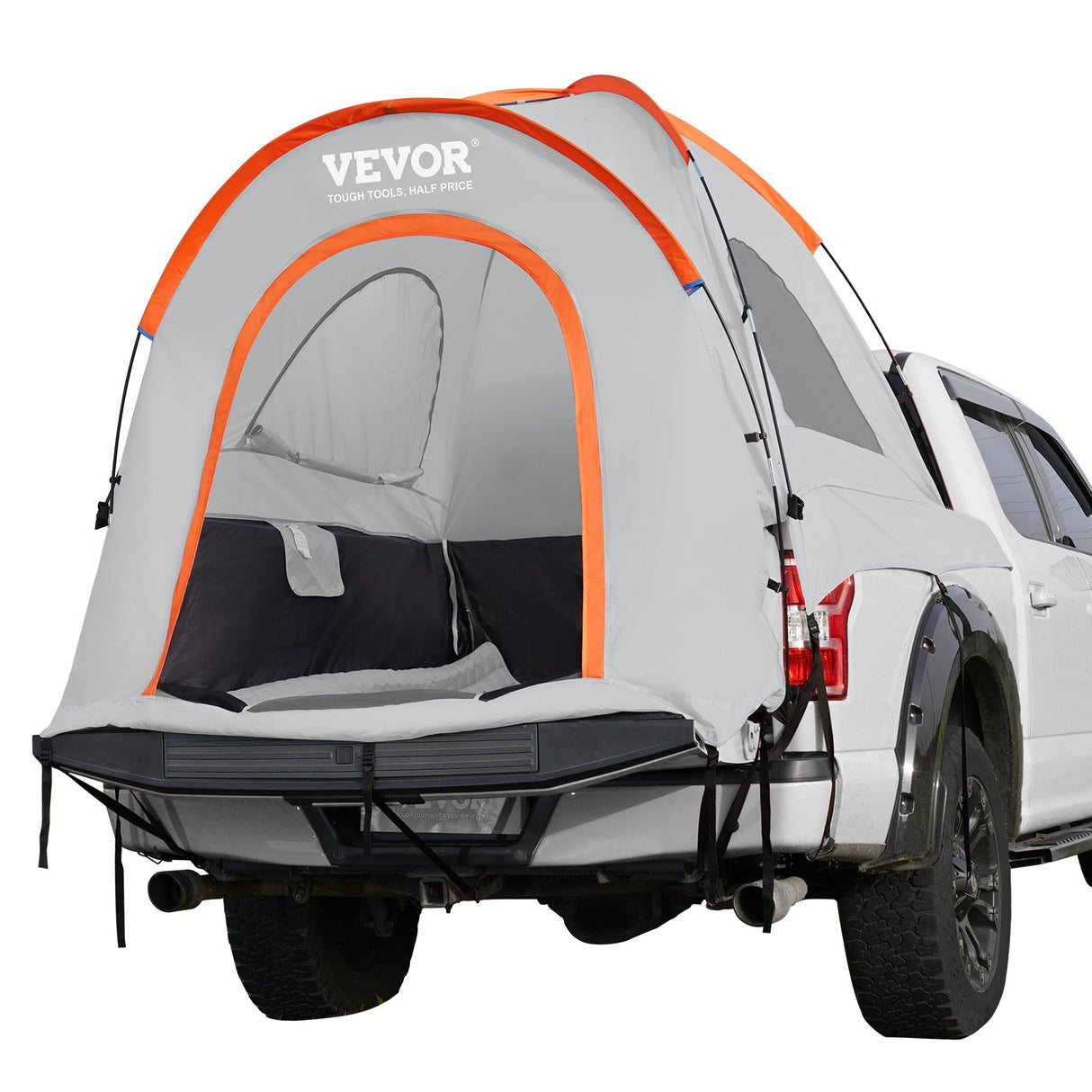 SUV Camping Tent, 10x10ft, Waterproof, 5-8 Person, with Awning