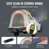 SUV Camping Tent, 10x10ft, Waterproof, 5-8 Person, with Awning