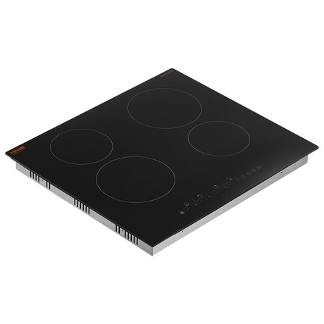 Overall panel dimensions diagram for the 59 x 52 cm cooktop