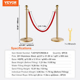 Crowd control stanchion set with red velvet rope