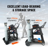 Slaidburn Welding Cart, 3 Tier, Steel, 181kg Capacity