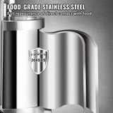 Sausage stuffer crank handle and piston mechanism